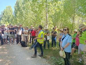 RestauraRíos culmina con una visita a las actuaciones de mejora en el río Ucero